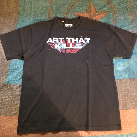 Gallery Dept. ATK Charcoal Black Space Tee - Picture 2 of 7